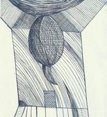 Louise Bourgeois. Untitled, plate 10 of 11, from the illustrated book, He Disappeared into Complete Silence, second edition. 1995-2003