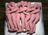 Louise Bourgeois. Seven in Bed. 2001