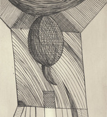 Louise Bourgeois. Untitled, plate 10 of 11, from the illustrated book, He Disappeared into Complete Silence, second edition. 1995-2003