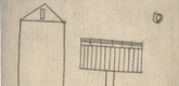 Louise Bourgeois. Plate 6 of 11, from the illustrated book, He Disappeared into Complete Silence, second edition. 1990