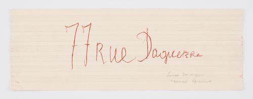 Louise Bourgeois. 77 Rue Daguerre. 2006