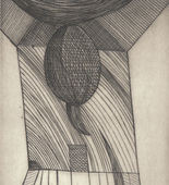 Louise Bourgeois. Untitled, plate 10 of 11, from the illustrated book, He Disappeared into Complete Silence, second edition. 1995-2003