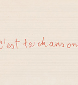 Louise Bourgeois. C'est la Chanson des Rues. 2006