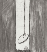 Louise Bourgeois. Untitled, plate 8 of 9, from the portfolio, The View from the Bottom of the Well. 1996