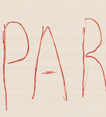 Louise Bourgeois. Paris Toujours Paris. 2006