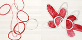 Louise Bourgeois. Untitled drawing, in Nothing to Remember (set 1), from the series of folio sets (1-6). 2004-2006