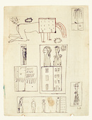 Louise Bourgeois. Untitled. 1947