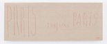 Louise Bourgeois. Paris Toujours Paris. 2006