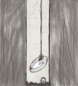 Louise Bourgeois. Untitled, plate 8 of 9, from the portfolio, The View from the Bottom of the Well. 1996