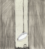 Louise Bourgeois. Untitled, plate 8 of 9, from the portfolio, The View from the Bottom of the Well. 1996