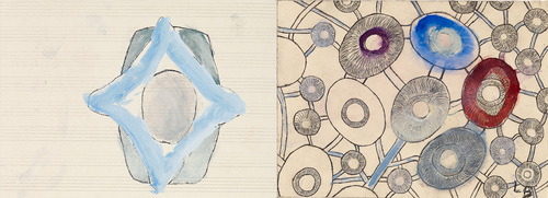 Louise Bourgeois. Untitled, no. 4, in Nothing to Remember (set 3), from the series of folio sets (1-6). 2004-2006