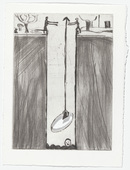Louise Bourgeois. Untitled, plate 8 of 9, from the portfolio, The View from the Bottom of the Well. 1996
