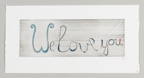 Louise Bourgeois. We Love You. 2000