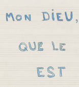 Louise Bourgeois. Mon Dieu, Mon Dieu, Que le Silence Est Beau. 2006