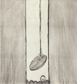 Louise Bourgeois. Untitled, plate 8 of 9, from the portfolio, The View from the Bottom of the Well. 1996