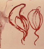 Louise Bourgeois. Untitled, no. 2 of 5, from the series, Le Matin Rouge. 2009