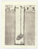 Louise Bourgeois. Untitled, plate 8 of 9, from the portfolio, The View from the Bottom of the Well. 1996