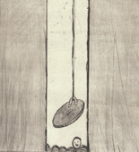 Louise Bourgeois. Untitled, plate 8 of 9, from the portfolio, The View from the Bottom of the Well. 1996