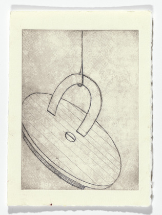 Louise Bourgeois. Untitled, plate 9 of 9, from the portfolio, The View from the Bottom of the Well. 1996