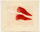 Louise Bourgeois. The Red Shoes. 2005