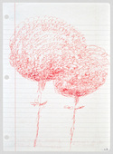 Louise Bourgeois. Untitled, no. 27 of 220, from the series, The Insomnia Drawings. 1994