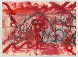 Louise Bourgeois. Ma Maison Bleue (verso). 2008
