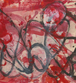 Louise Bourgeois. Ma Maison Bleue (verso). 2008