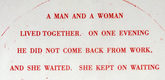 Louise Bourgeois. She Lost It (2). 1992
