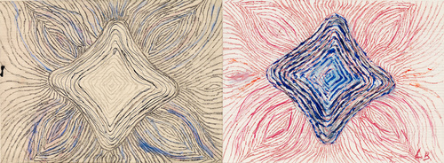 Louise Bourgeois. Untitled, no. 3, in Nothing to Remember (set 3), from the series of folio sets (1-6). 2004-2006