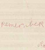 Louise Bourgeois. Nothing to Remember (set 3), from the series of folio sets (1-6). 2004-2006