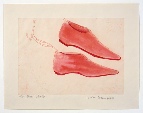 Louise Bourgeois. The Red Shoes. 2005