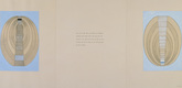 Louise Bourgeois. Untitled, no. 8 of 8, from the puritan: triptych set #11 of 12. 1990-1997