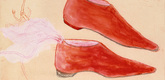Louise Bourgeois. The Red Shoes. 2005
