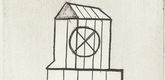 Louise Bourgeois. Plate 1 of 11, from the illustrated book, He Disappeared into Complete Silence, second edition. 2005
