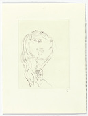Louise Bourgeois. Untitled, plate 6 of 9, from the portfolio, The View from the Bottom of the Well. 1995