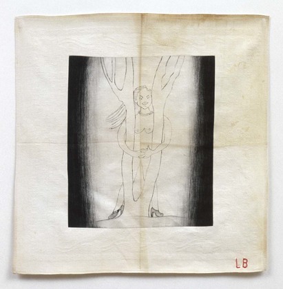 Louise Bourgeois. Embracing the Tree. 2000