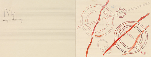 Louise Bourgeois. Untitled, no. 12, in Nothing to Remember (set 3), from the series of folio sets (1-6). 2004-2006