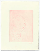 Louise Bourgeois. Untitled, plate 6 of 9, from the portfolio, The View from the Bottom of the Well. 1995