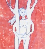 Louise Bourgeois. Embracing the Tree. 2000