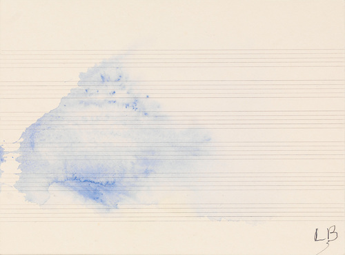Louise Bourgeois. Untitled drawing, in Nothing to Remember (set 4), from the series of folio sets (1-6). 2004-2006