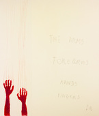 Louise Bourgeois. Untitled, no. 6 of 11, from the series, Extreme Tension. 2007
