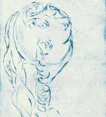 Louise Bourgeois. Untitled, plate 6 of 9, from the portfolio, The View from the Bottom of the Well. 1995