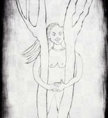 Louise Bourgeois. Embracing the Tree. 2000