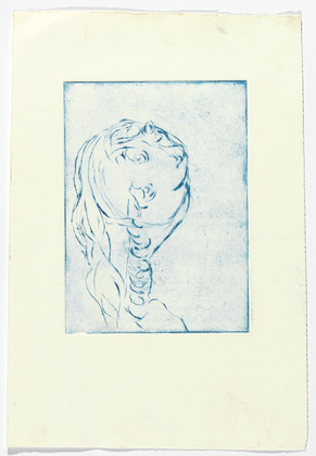 Louise Bourgeois. Untitled, plate 6 of 9, from the portfolio, The View from the Bottom of the Well. 1995