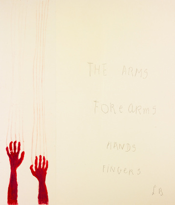 Louise Bourgeois. Untitled, no. 6 of 11, from the series, Extreme Tension. 2007