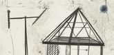Louise Bourgeois. Plate 4 of 11, from the illustrated book, He Disappeared into Complete Silence, second edition. 2005