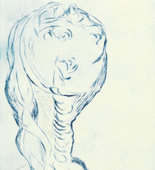 Louise Bourgeois. Untitled, plate 6 of 9, from the portfolio, The View from the Bottom of the Well. 1995