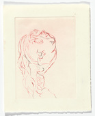 Louise Bourgeois. Untitled, plate 6 of 9, from the portfolio, The View from the Bottom of the Well. 1995