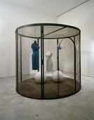 Louise Bourgeois. Cell XXV (The View of The World of The Jealous Wife). 2001