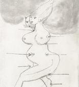 Louise Bourgeois. Sainte S&eacute;bastienne. 1990